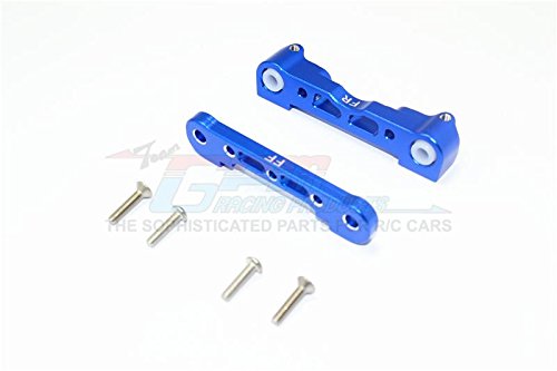 Arrma Kraton 6S BLX (AR106005/106015/106018) Upgrade Parts Aluminum Front Lower Suspension Mount - 1Pr Set Blue
