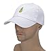 WENDYWU Pineapple Hat Cotton Baseball Cap Polo Style Unconstructed Hats (White)