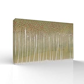 Canvas Wall Art-Quiet Romantic Forest-Canvas Prints Home Artwork Decoration for Living Room,Bedroom - 24x36 inches