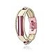 Misfit Ray Bracelet Fusion - fitjewels Leather Replacement Band - Available Colors Black, Gold and Gray