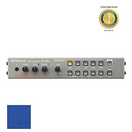 Roland VP-42H Video Processor with Microfiber and 1 Year Everything Music Extended Warranty - Thumbnail 7