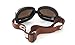 CRG Sports Vintage Aviator Pilot Style Motorcycle Goggles Cruiser Scooter Goggle for Men,Women,Adults,Youths