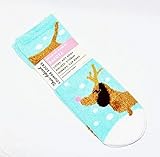 Bath and Body Works Shea Infused Lounge Socks Dakota The Dachshund