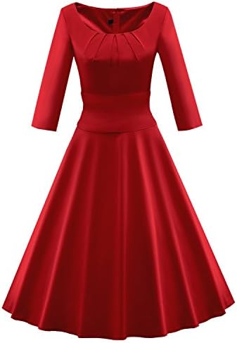 Vintage loves retro pretty woman polka dot dress for sale 50's attire female RED S
