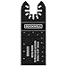 Rockwell RW8929 1-3/8-Inch Sonicrafter Oscillating Multitool Bi-metal and Wood End Cut Saw Blade with Universal Fit System