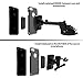 Widras Windshield/Air Vent 2in1 Magnetic Car Mount Universal Phone Holder Window Cradle for Smartphone/Tablet Washable Strong Pad iPhone 11 X 8 7 7+ 6 Plus Galaxy S10 S9 S8 S7 S6 S5 Edge Universal Fit