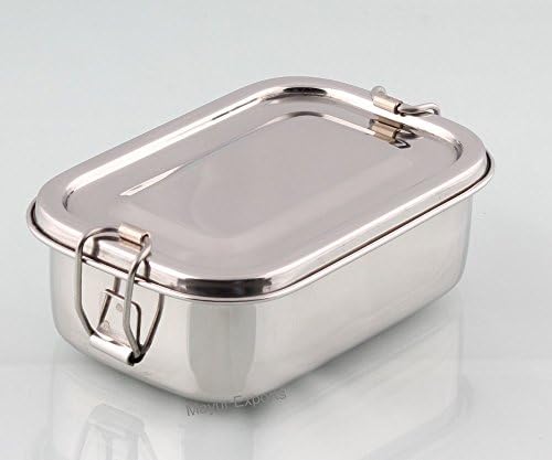 Mayur Exports Stainless Steel Container - 1 Tier(Silver)