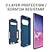 OtterBox Commuter Series Case for Galaxy S10+ - Retail Packaging - Bespoke Way (Blazer Blue/Stormy SEAS Blue)