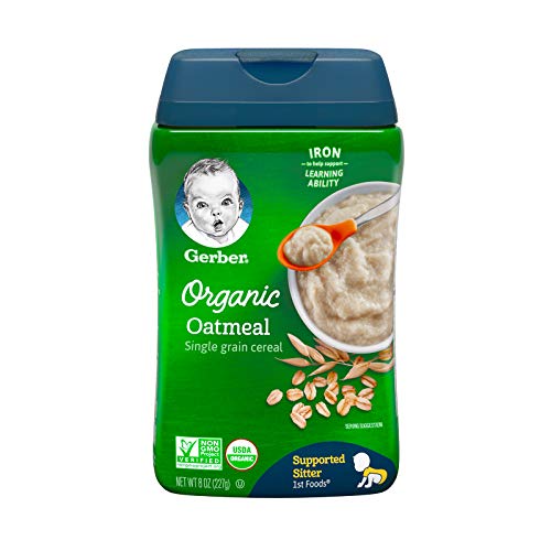 gerber organic baby cereal