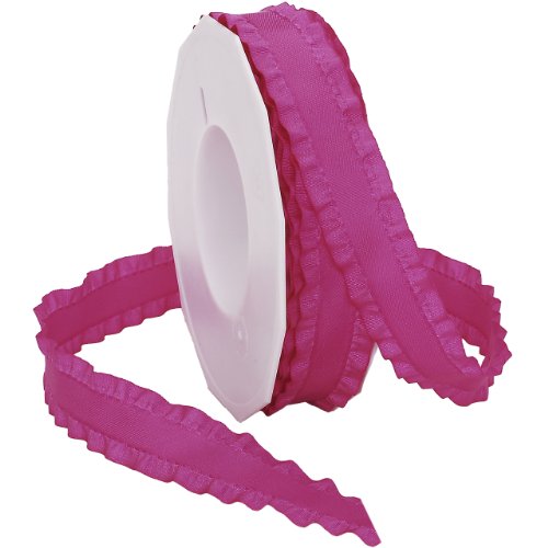 Morex Ribbon Double Ruffle Ribbons for Wedding Bridal Shower Décor, Gift Wrappi…