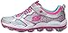 Skechers Kids girls SKECH AIR STARDUST - K,Stardust Silver,1.5 M US Little Kid
