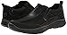Skechers USA Men's Glides Razan Slip-On Loafer, Black, 11 M US