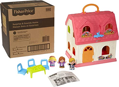 Fisher-Price Little People Toddler Playhouse Surprise & Sounds Home