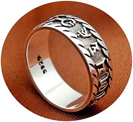 Aundiz Sterling Silver Wedding Braided Ring Engagement Ring 0.7 cm Wide for Couple