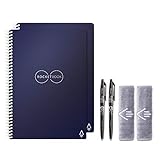 Rocketbook Back to School Bundle - 2 Everlast Executive (1 Lined & 1 Dot Grid) in Midnight Blue