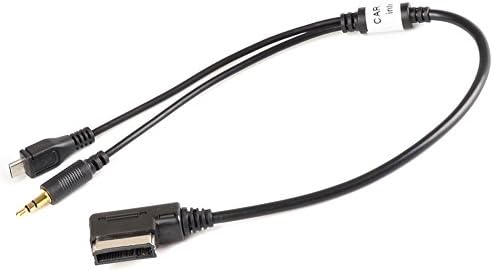 SILED For models after 2009 AUDI Micro USB charger Adapter Cable FOR AUDI Audi A3 A4 A5 A6 S5 A6 A8 Q7 S4 A3 A4 A5 AMI MDI MMI system VW Volkswagen MDI Interface MEDIA-IN