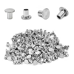 Yinpecly 200PCS Round Flat Head Rivet 6x8mm/0.24x