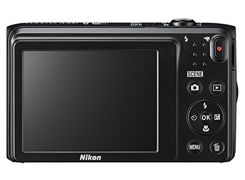 Nikon Coolpix A300 Wi-Fi Digital Camera (Black) with 32GB Card + Case + Accessory Kit