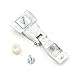 Car Outer Door Handle Hinge Repair Kit Driver Passenger Side for Fiat 500 Replacement