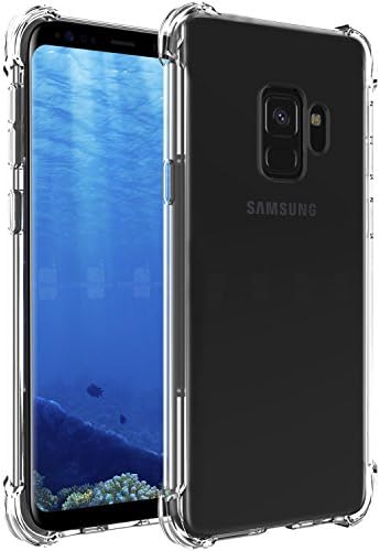 Galaxy S9 Case, URMax [Slim Thin] Anti-Scratches TPU Gel Premium Slim Flexible Soft Bumper Rubber Protective Case Cover for Samsung Galaxy S9 - Clear