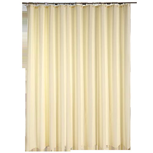 Amazon Com Tennove 95 78 Shower Curtain With White Plastic