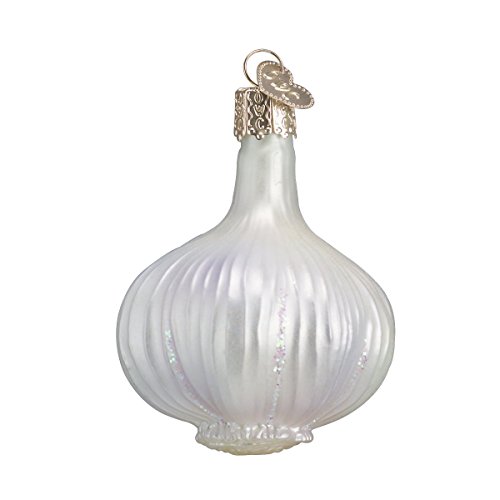 Old World Christmas Garlic Glass Blown Ornament for Christmas… at Amazon