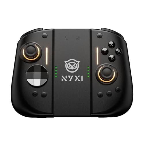 NYXI Hyperion 3 Control Switch 2 – El Primer Control Inalámbrico Third-Party para Switch 2 del Mundo, Giroscopio de 9 Ejes, con Botones Mecánicos, Joysticks Hall Effect de Alta Precisión, Vibración Regulable y 2 Botones Traseros Programables