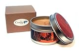 Crisp Autumn Air 4oz, Super Scented Soy Candle Tin