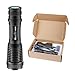 [Rechargeable] LED Tactical Flashlight, OxyLED MD50 Super Bright 900 Lumens CREE T6 LED Torch, 18650 Battery Included, IP65 Waterproof, Zoomable, 5 Modes for Camping/Hiking/Emergency Use (1 Pack)