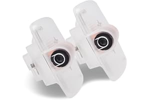 UUAKARIN 2 pcs LED Car Door Logo Projector Ghost Shadow Lamp Courtesy Light Welcome Puddle Lights for GTR R35 R34 Skyline