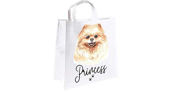 pomeranian tote bag