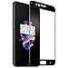 OnePlus 5 Screen Protector, AMACASE Full Coverage Tempered Glass Screen Protector[Real 3D][9H Hardness][Anti-Scratch] [HD Clear] for Oneplus 5 -Black