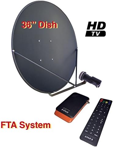 Sadoun S1-PVR300HD 36" FTA Complete HD DVR Satellite System Free To Air
