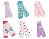 BONAMART ® 6 Pairs Baby Girl Boy Newborn Toddler long Leg Warmer Socks Leggings Cartoon
