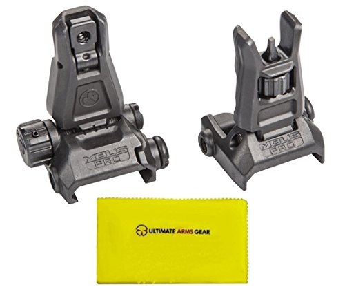 Ultimate Arms Gear Magpul MAG275 MAG 275 MBUS Black + MAG276 MAG 276 MBUS Black Silicone Cloth