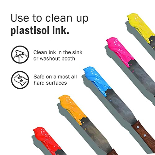 Ecotex® Plastisol Screen Wash (Quart 32oz.) For Use in Sink and on