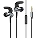 ALZN in-Ear Earbuds, Sport Headphones with Stereo Bass Noise Isolating Earphones