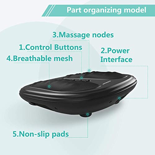 QUINEAR Foot Massager with Heat, Infrared Heated Shiatsu Foot Massage Machine- Electric Kneading Feet Massager for Plantar Fasciitis Arthritis Pain Relief