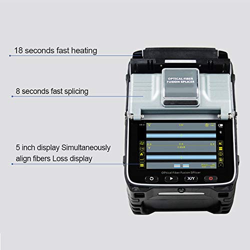 41mMaIcLwNL D YEDEMC SM&MM Automatic Intelligent Optical Fiber Fusion Splicer Optical Fiber Welding Splicing Machine (Ai-7C) & Fiber Cleaver Kit - Image 5