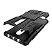 DWaybox Xiaomi Redmi Note 4 / Note 4X Case Hybrid Rugged Heavy Duty Armor Hard Back Cover Case with Kickstand for Xiaomi Redmi Note 4X / Xiaomi Redmi Note 4 / Hongmi Note 4 5.5 Inch (Black)