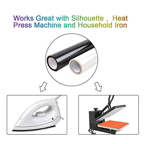 6 Transfer+Vinyl+T+Shirts+Rolls+12inch