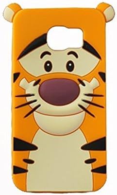 Galaxy S8 Case Galaxy S8 Cartoon Silicone Case,Bat King 3D Cute Cartoon Yellow Tiger Soft Silicon Gel Rubber Case Cover for Samsung Galaxy S8