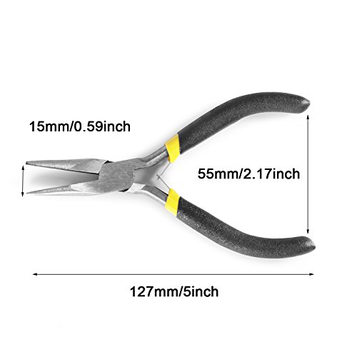 Vivian Jewelry Beading Pliers Mini Long Needle Nose Precision Jewelery Wire Work Pliers Tool