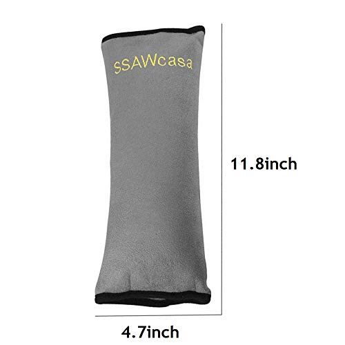 5 SSAWcasa+Seatbelt+Shoulder+Protector+Headrest