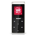 Mp3 Music Player with FM Radio, 2017 RUIZU Lossless Movie MP3 Player Metal Touch Screen for Running