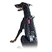 OneTigris Tactical Dog Training Vest Harness with Mesh Padding and Two Handles (Black - Upgraded Version, L / 49cm)