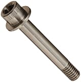 18-8 Stainless Steel Prairie Bolt, Plain Finish, Flange Socket Cap Head, Hex Socket Drive, 5/16"-18 Thread Size, 0.3125" Shoulder Diameter, 1-5/8" Grip Length, Made in US (Pack of 1)