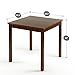 ZINUS Expresso Square Dining Table, Espresso