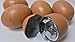 5 Egg Eclipse Novelty Lighters, Realistic Design, Refillable Butane Lighter, Child Resistant 1635-5