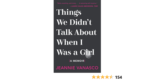 Things We Didn T Talk About When I Was A Girl A Memoir Vanasco Jeannie 9781947793453 Amazon Com Books